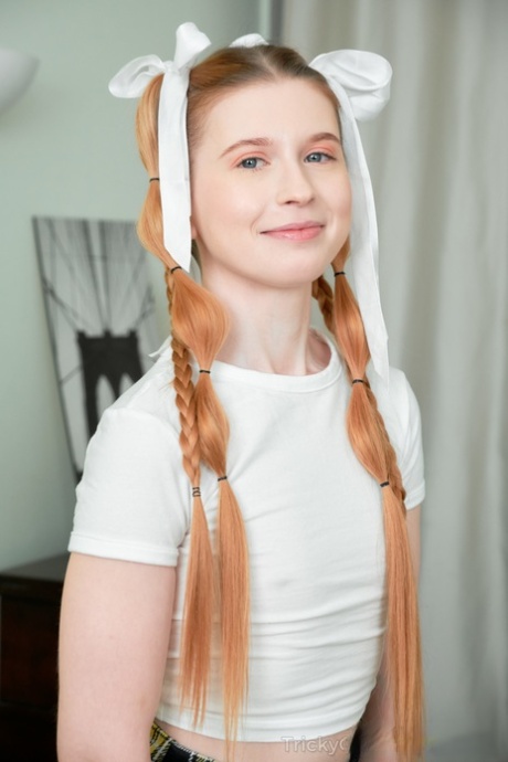 Naughty schoolgirl Aliska Dark gives her old teacher a BJ & lets him fuck her