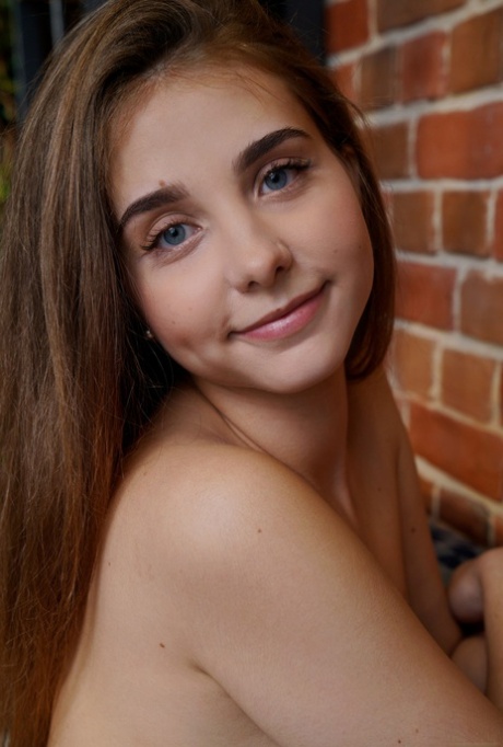 Sexy Ukrainian Alisa Love loses her lingerie & shows her big ass & pink pussy