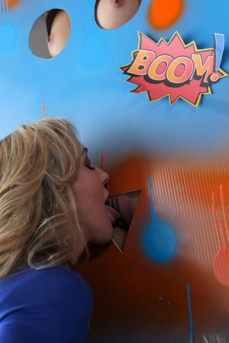 Mom Brandi Love teaches stepdaughter Rebel Lynn the proper way to lick & ride