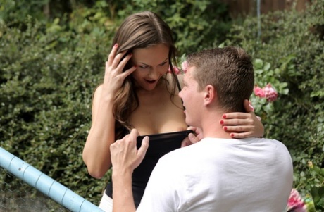 Busty British girlfriend Tina Kay gets her pussy licked and rammed hard