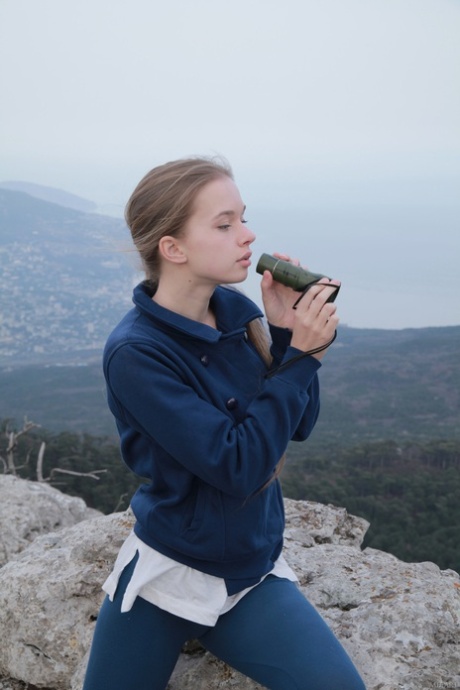 Met Art performed by Milena D Nude Gallery