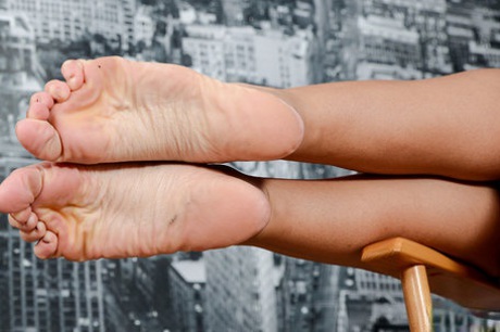 Adorable brunette Avi Love exposing her beaver & tiny tits on a folding chair