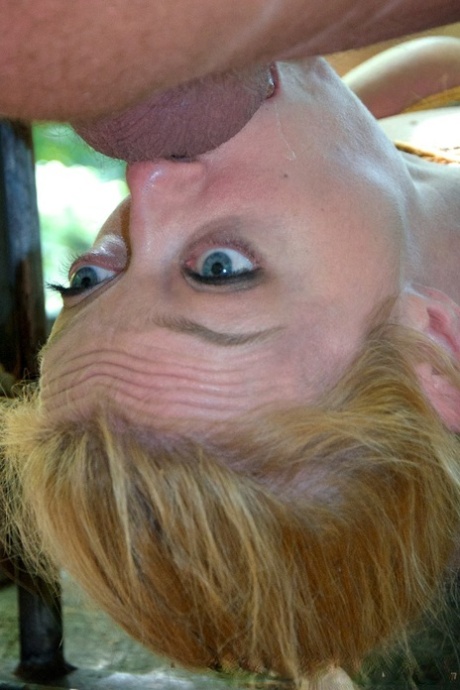 Submissive sluts Hazel Hypnotic & Darling enjoy being tied up in the forest