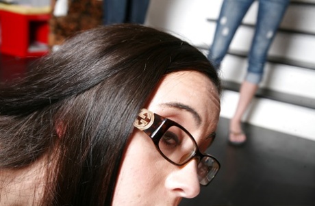 Slutty lesbian party with lots of girls that show their tits and pussy