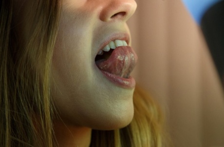 Bad girl Stella Cox flashes her thong panties at the stores and tits at home