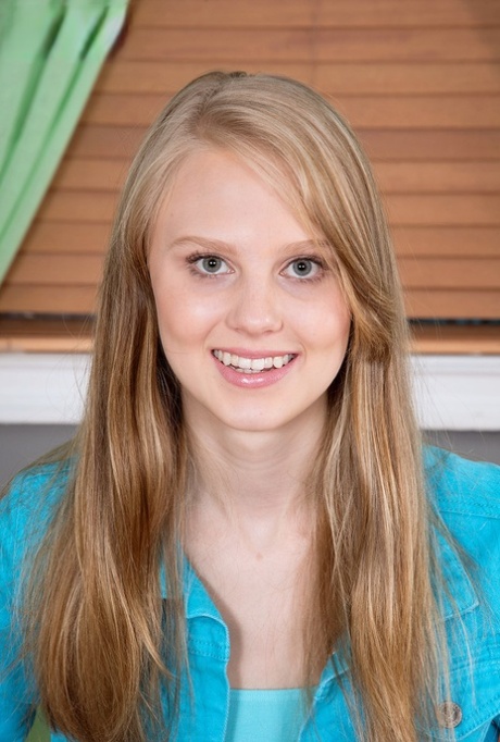 Creepy young Lily Rader looks evil seducing an older guy with her skinny body