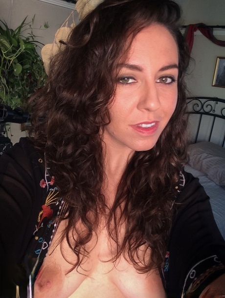 Gorgeous amateur Nikki Silver shows off her hairy pussy in panties