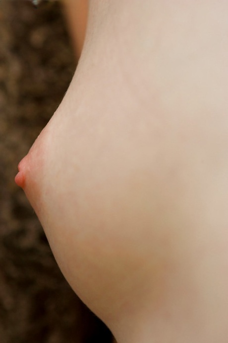 Adorable brunette amateur Amy J masturbating on a camping trip